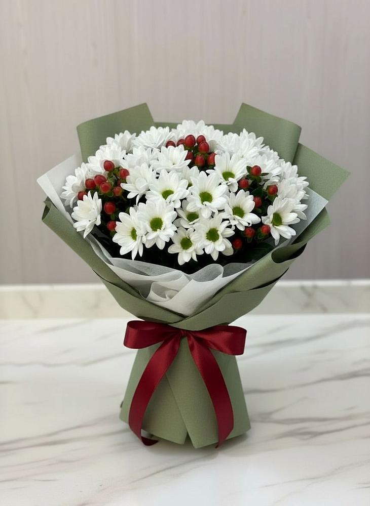 Букет цветов из: Хризантемы в Бурмакино