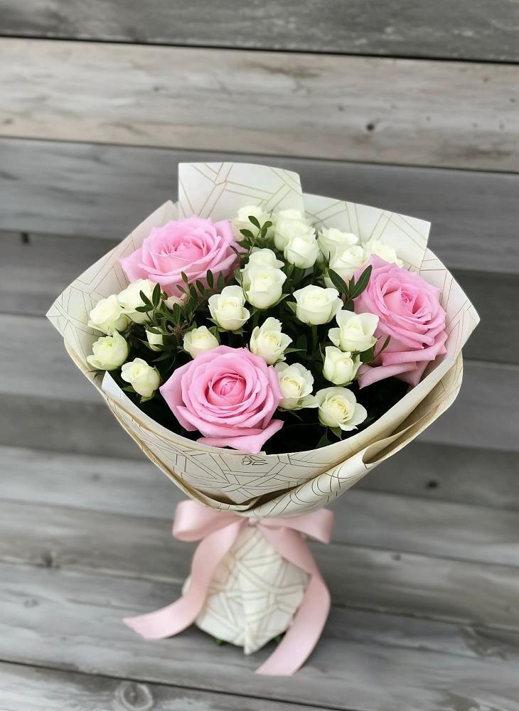 Букет цветов из: Розы в Бурмакино