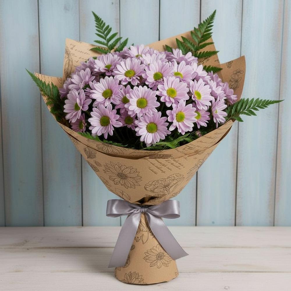 Букет цветов из: Хризантемы в Бурмакино
