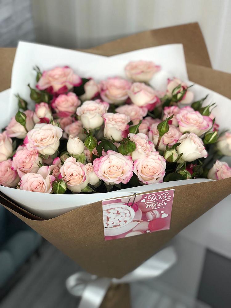 Букет цветов из: Розы в Бурмакино