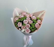 Букет цветов из:  Розы и Хризантемы #REPLACE_PRED# Бурмакино