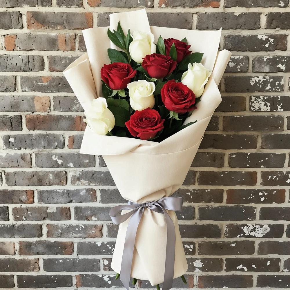 Букет цветов из: Розы в Бурмакино