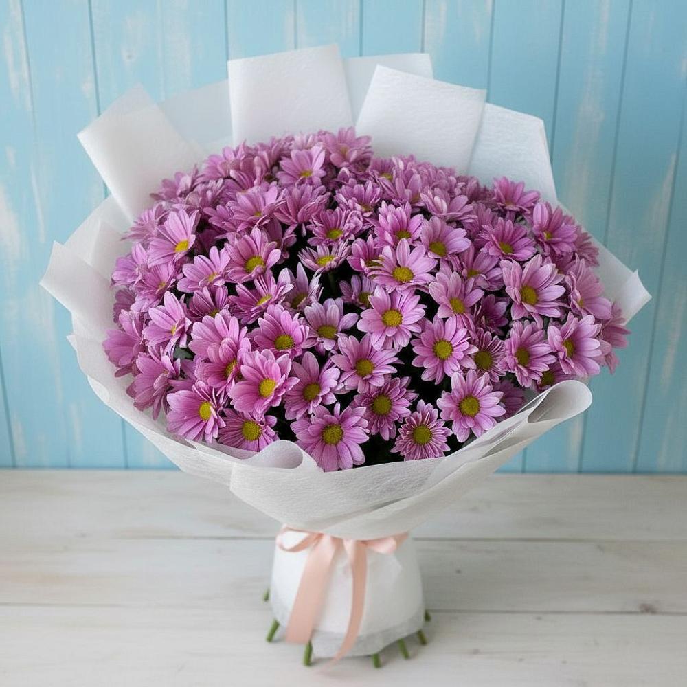 Букет цветов из: Хризантемы в Бурмакино