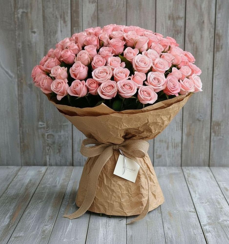 Букет 151 Роза Роуз в Бурмакино