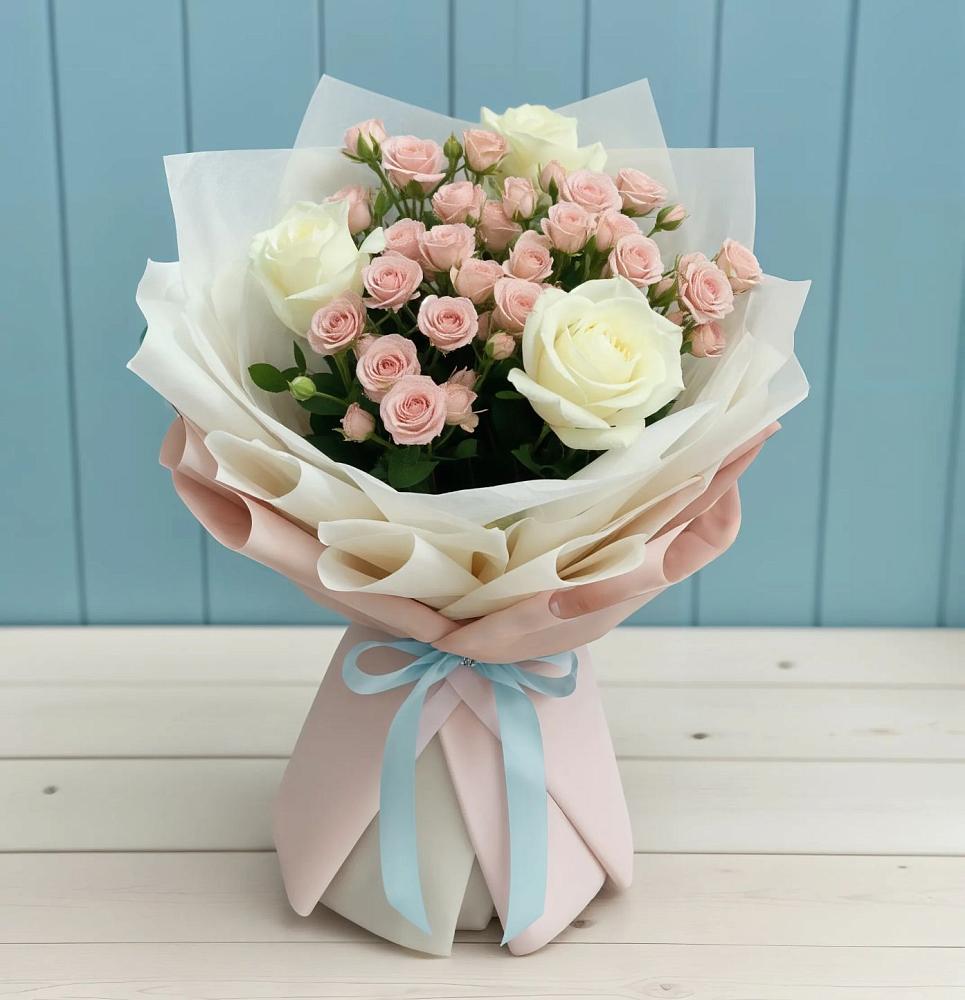 Букет цветов из: Розы в Бурмакино