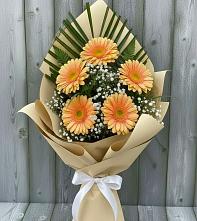 Букет цветов из:  Герберы в Бурмакино