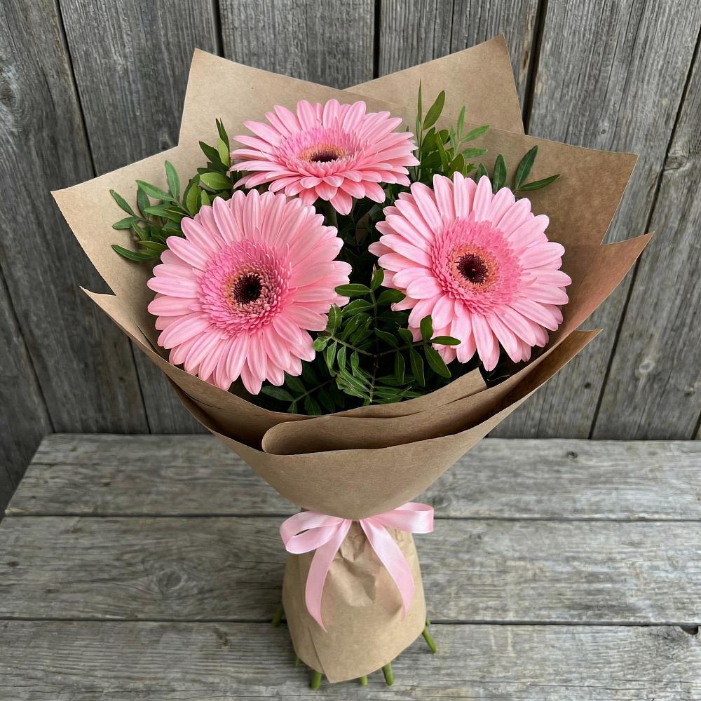 Букет цветов из: Герберы в Бурмакино